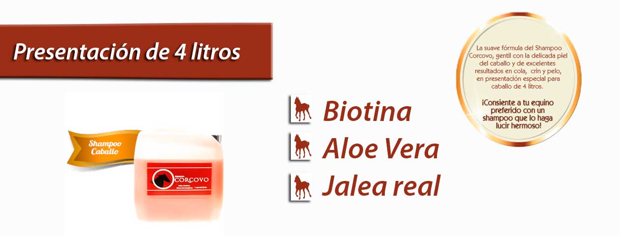 donde comprar shampoo para caballo