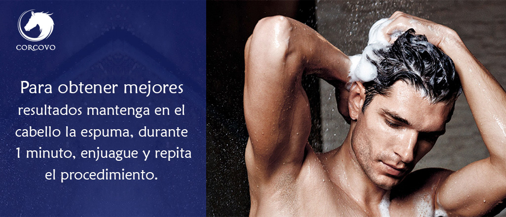 Shampoo de caballo para hombre